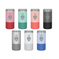 Assorted Tonal Tumbler With Silver Palmer Crest